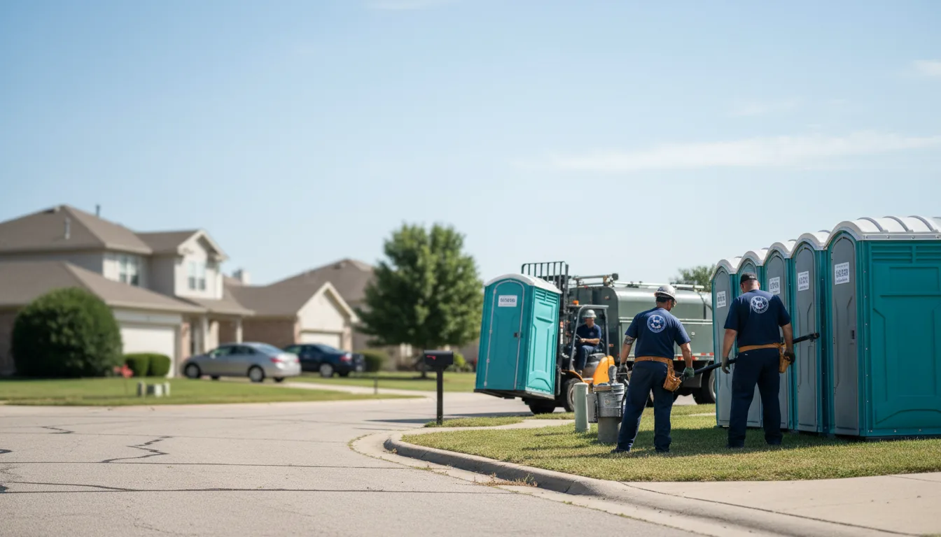 Porta Potty Rental in Carpenter, IA near me